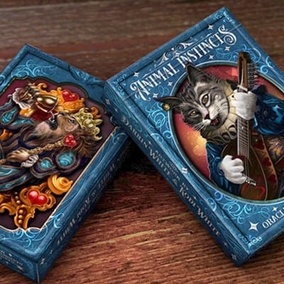The Animal Instincts Oracle and Poker Playing Cards Playing Cards