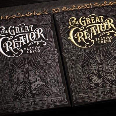 Foiled Great Creator Playing Cards Playing Cards