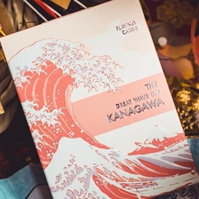 The Great Wave off Kanagawa V3  Playing Cards