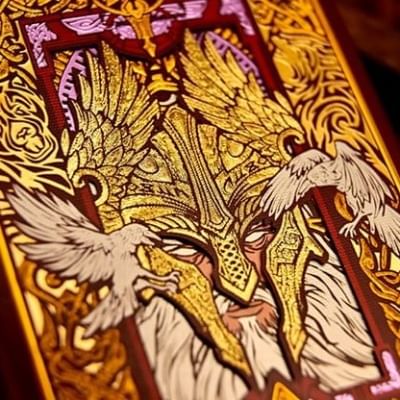 The Norse Myths Series Playing Cards Odin