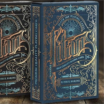Titans Robber Baron Playing Cards Playing Cards
