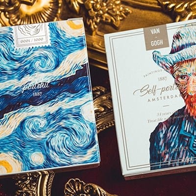 Van Gogh Self-Portrait Playing Cards Playing Cards