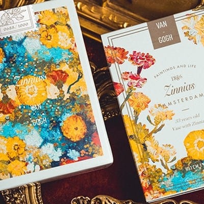 Van Gogh Zinnias Playing Cards Playing Cards