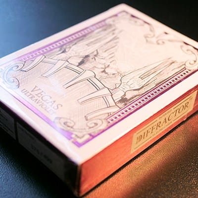 Ultraviolet Vegas Diffractor Playing Cards Playing Cards