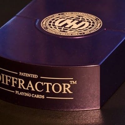 Ultraviolet Vegas Diffractor Playing Cards Playing Cards