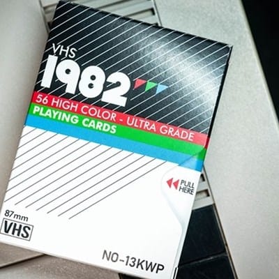VHS 1982 Playing Cards Playing Cards