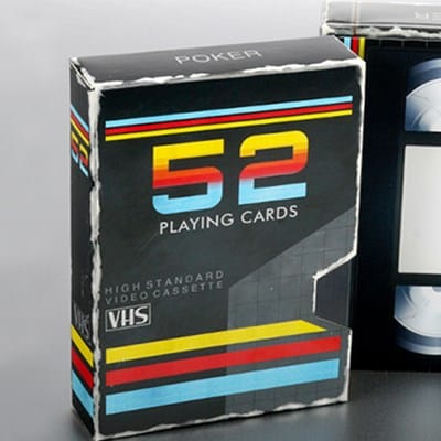 VHS Playing Cards Playing Cards