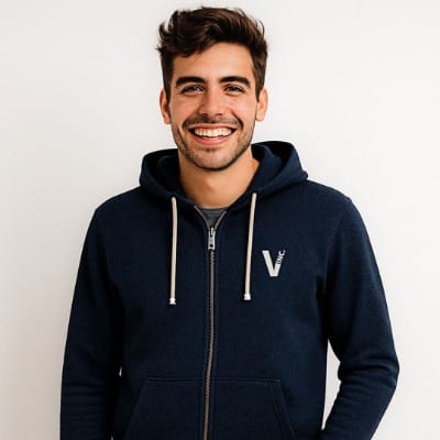 Vanishing Inc. Logo Zip Up