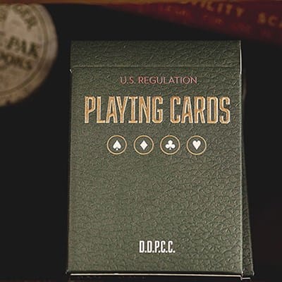Vintage Plaid Playing Cards (Arizona Red) Playing Cards