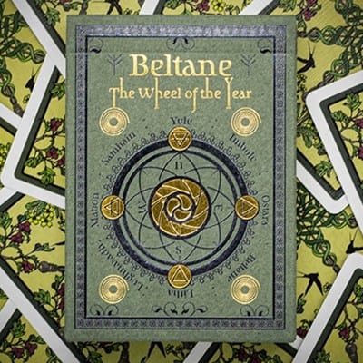 Wheel of the Year Beltane Playing Cards Playing Cards