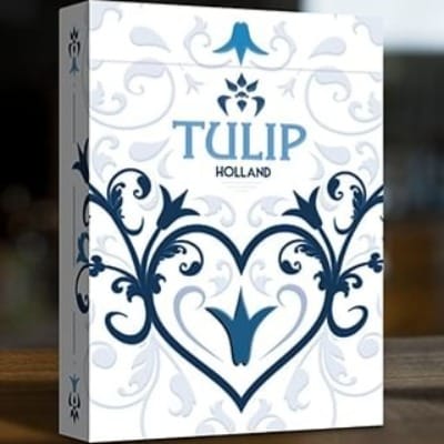 White Tulip Playing Cards Playing Cards