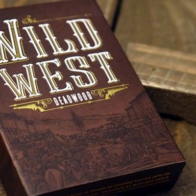 WILD WEST: Deadwood Playing Cards Playing Cards