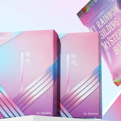 X1 Rainbow Gilding Mystery Box Playing Cards