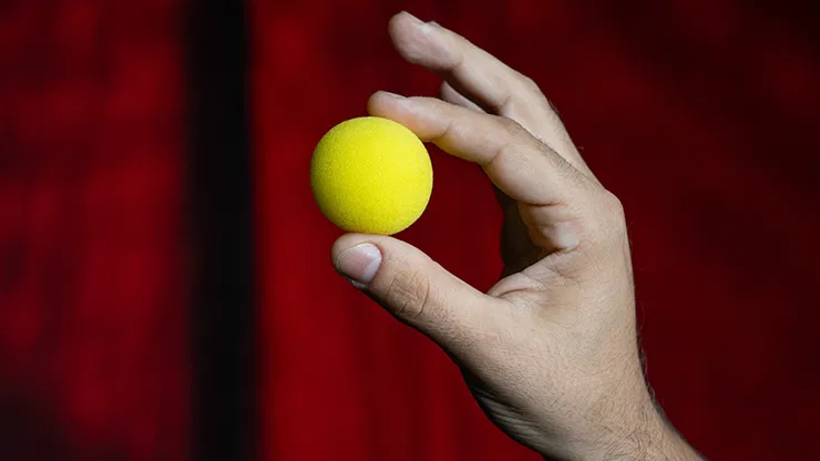 1.5" Reg Sponge Balls (Yellow) - image 2