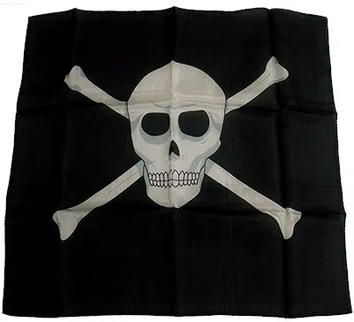 18in Silk Skull