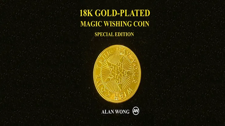 18K Gold Plated Magic Wishing Coin - image 1