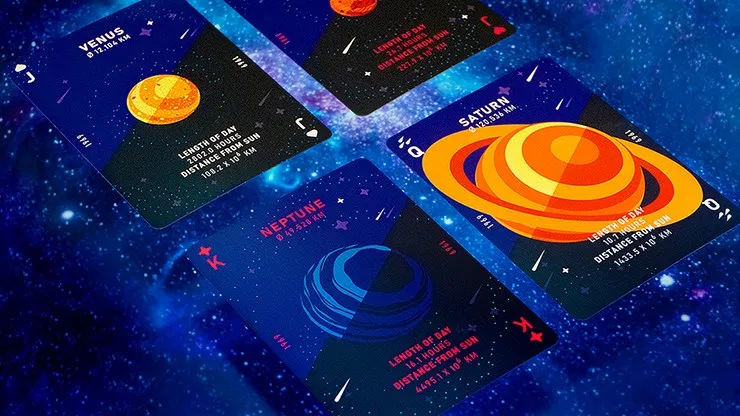 1969 Space Playing Cards - image 6