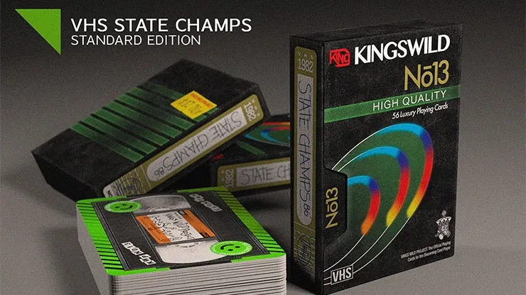 1982 VHS-State Champs Playing Cards - image 1
