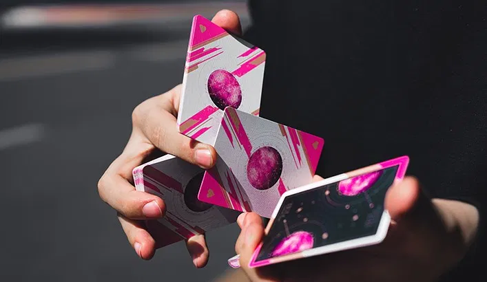 2012 VP 113 Pink Playing Cards - image 3