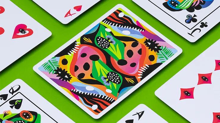 2021 Summer Collection: Jungle Gilded Playing Cards - image 2