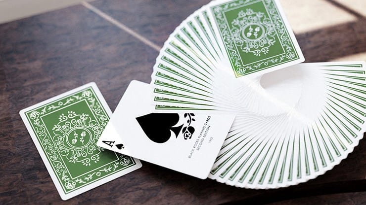 2nd Edition Black Roses Playing Cards - thumbnail 2