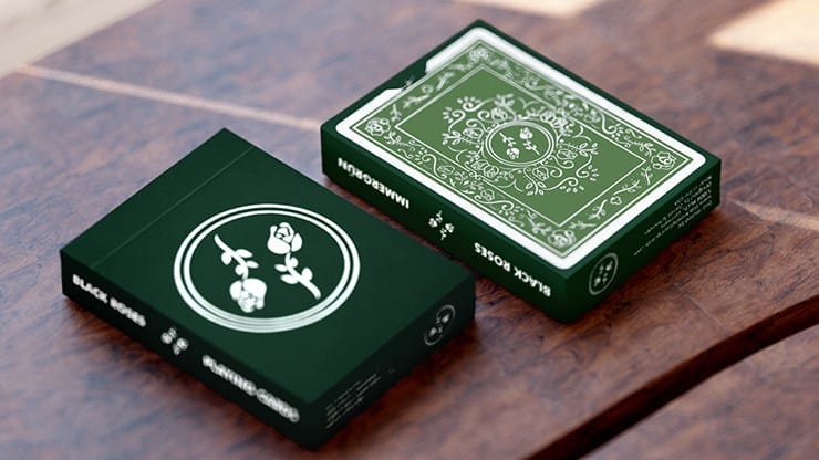 2nd Edition Black Roses Playing Cards - image 1