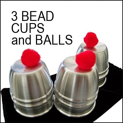 3 Bead Cups & Balls - Ickle Pickle - Vanishing Inc. Magic shop