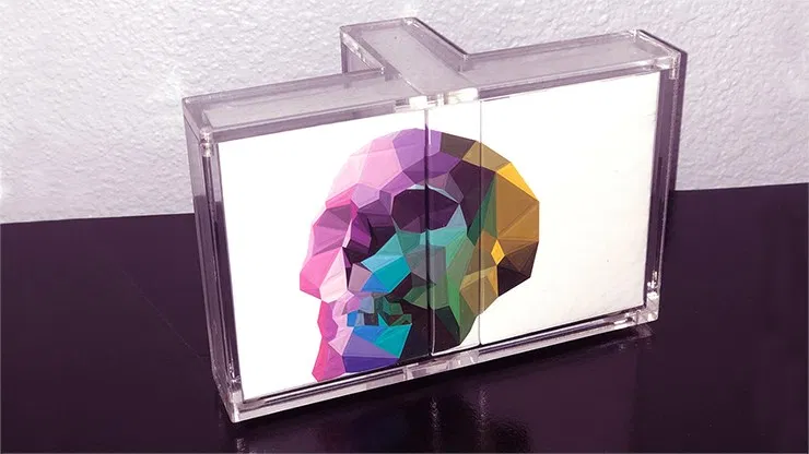 Carat T-Shaped Playing Card Display Case (3-Deck) - image 1