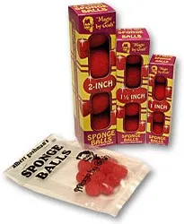 3" Reg Sponge Ball 4-pack (Red)