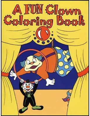 3 Way Coloring Book - Clown
