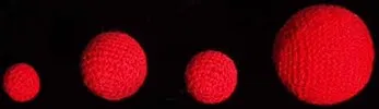 3/4" Crochet Balls