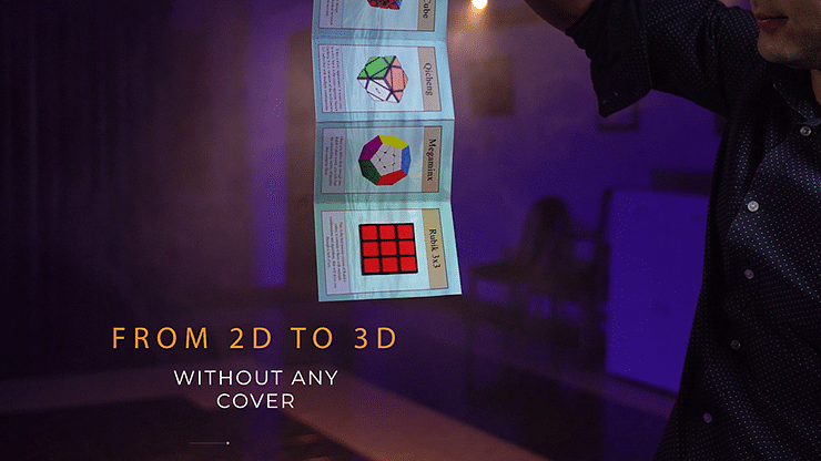 3D Advertising (Rubik's Cube) - magic