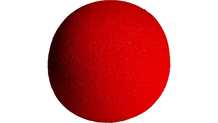 4" Reg Sponge Ball (Red)