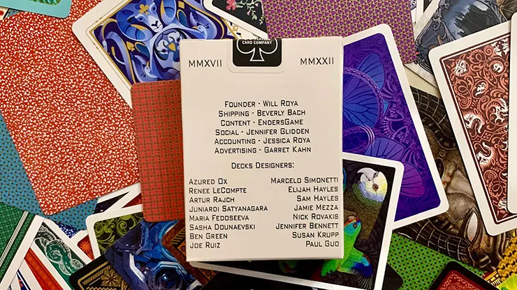 5th Anniversary of PlayingCardDecks.com Playing Cards - image 2