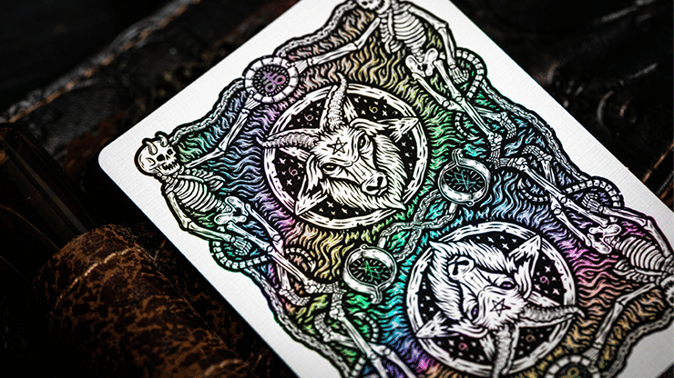 666 Dark Reserves Holographic Foiled Edition Playing Cards - thumbnail 2