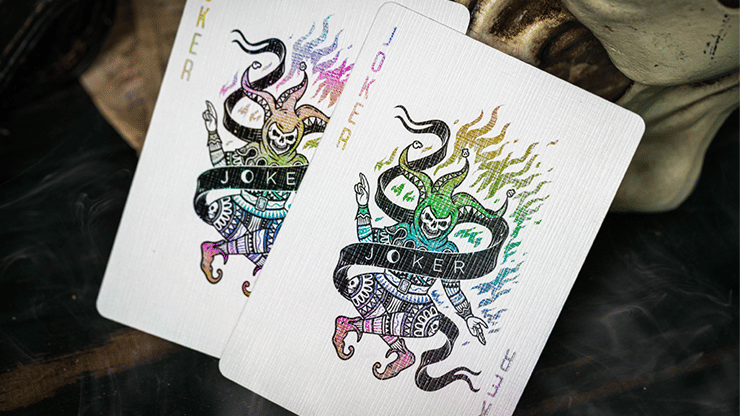 666 Dark Reserves Holographic Foiled Edition Playing Cards - thumbnail 3