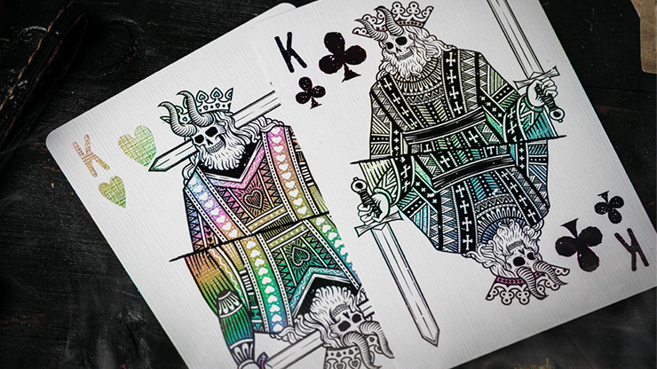666 Dark Reserves Holographic Foiled Edition Playing Cards - thumbnail 5