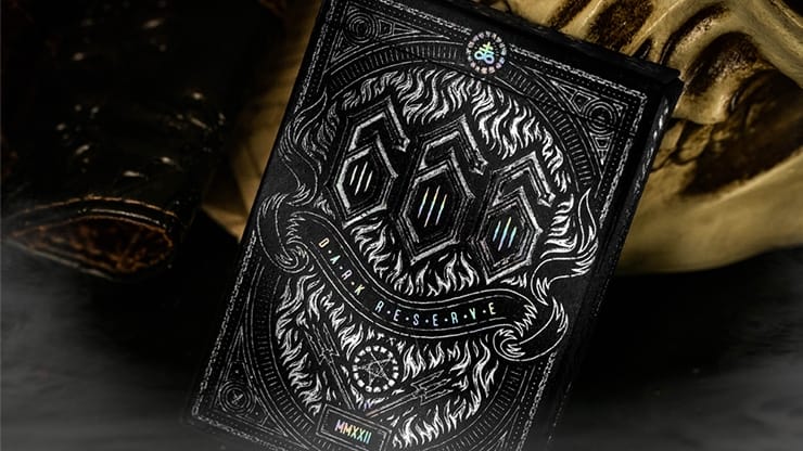 666 Dark Reserves Holographic Foiled Edition Playing Cards - image 1
