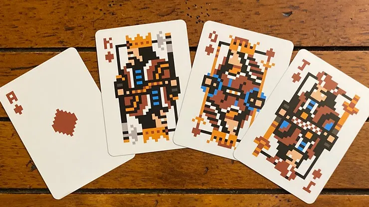 8 Bit Red Playing Cards - image 2