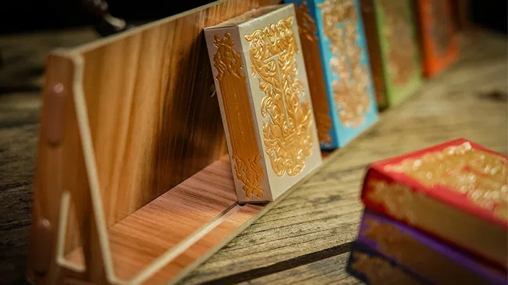 Wooden Playing Card Display Shelf (Multiple Sizes) - image 1