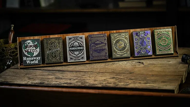 Wooden Playing Card Display Shelf (Multiple Sizes) - image 4