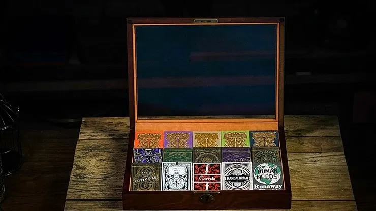 Premium Wood Playing Card Storage Box (8 deck and 15 deck) - image 9