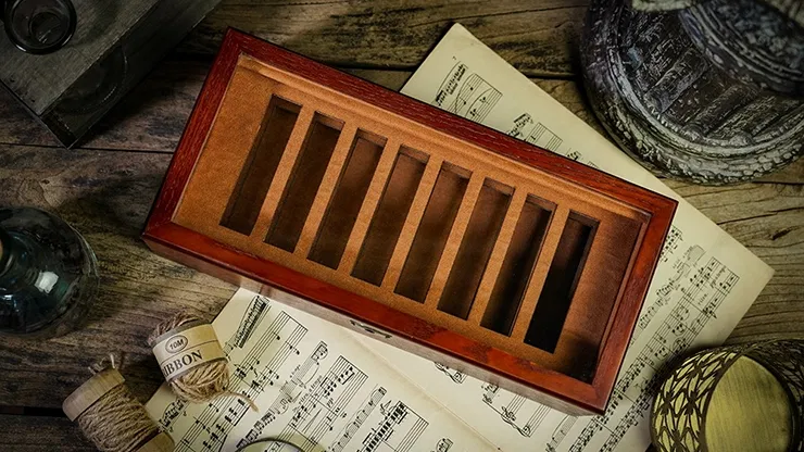 Premium Wood Playing Card Storage Box (8 deck and 15 deck) - image 1