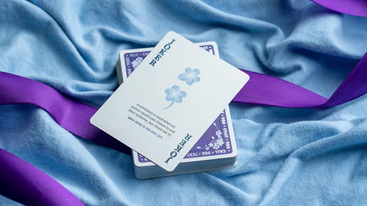988 Lifeline Playing Cards - image 2