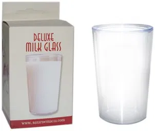 Deluxe Milk Glass