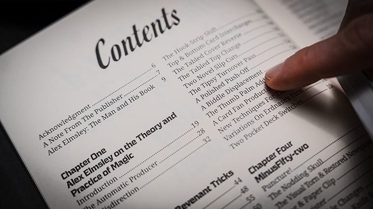 The Collected Works of Alex Elmsley | Vanishing Inc. Magic
