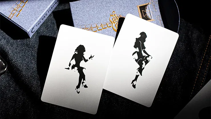 Ace Fulton's Casino Cowboy Denim Playing Cards - image 2