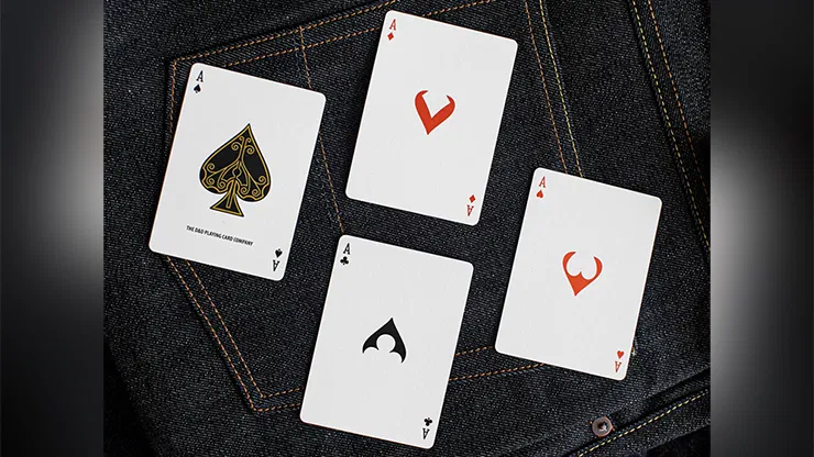 Ace Fulton's Casino Cowboy Denim Playing Cards - image 4