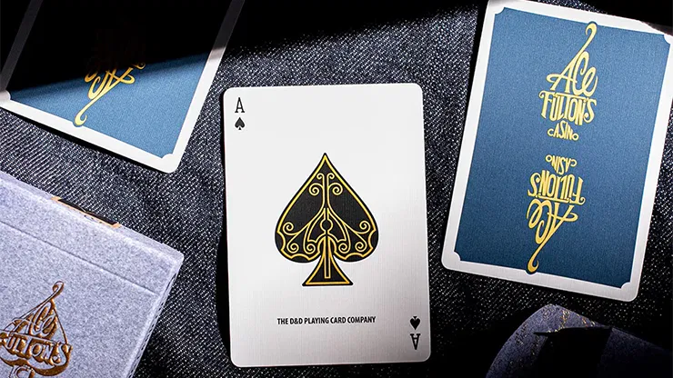 Ace Fulton's Casino Cowboy Denim Playing Cards - image 5
