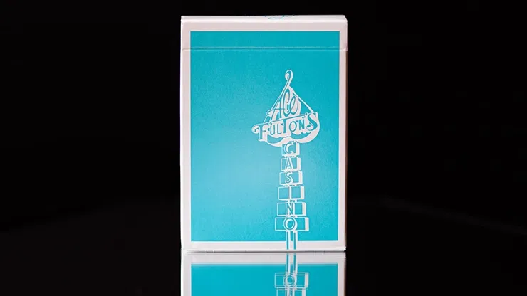 Ace Fulton's Casino: Miami Vice Blue Playing Cards - image 1